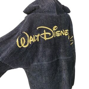 Disney Parks 50th Anniversary Luxe Collection Spirit Jersey Corduroy Hoodie L
